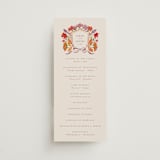 "Crest Fall" - Wedding Programs in Autumn by Pink House Press - Front