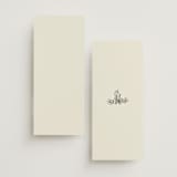 "Sundaland Gardens" - Wedding Programs in Ivory by Ani Somi - Back of Card Options