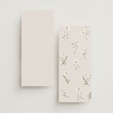 "Join Together" - Wedding Programs in Inked by Design Lotus - Back of Card Options