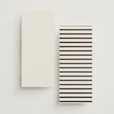 "Modernique" - Wedding Programs in Stone by Ashlee Townsend - Back of Card Options