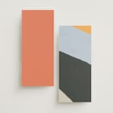 "Canyon Wall" - Wedding Programs in Sunset by Robin Ott - Back of Card Options
