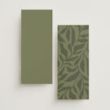 "Fero" - Wedding Programs in Blush by Pati Cascino - Back of Card Options