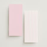 "Vintage Whimsy" - Wedding Programs in Peony by Corinne Malesic - Back of Card Options