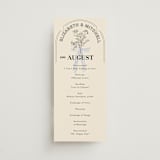 "Sealed" - Wedding Programs in Daisy by Baumbirdy - Front