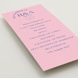 "Connected" - Wedding Programs in Marseille by Claudia Orengo - Detail