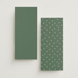 "Enchanted" - Wedding Programs in Garden by Alston Foster - Back of Card Options