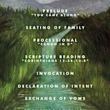 "Adventure Begins" - Wedding Programs in Forest by Elly - Detail