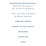 "misty forest" - Wedding Programs in Navy by Ariel Rutland - Detail