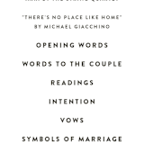 "Twirl Monogram A" - Wedding Programs in Blush by Ariel Rutland - Detail