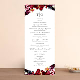 "Tidal Blooms" - Wedding Programs in Holly by Grace Kreinbrink - Front