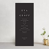 "Botanic" - Wedding Programs in Midnight by kelli hall - Front