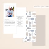 "The Minimalist" - Wedding Programs in Air by lulu and isabelle - Back of Card Options