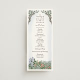 "Nature's Chapel" - Wedding Programs in Forest by Paper Sun Studio - Front