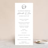 "Antoinette" - Wedding Programs in Ivory by lulu and isabelle - Front