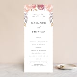 "Grand Bloom" - Wedding Programs in Mauve by Bonjour Paper - Front