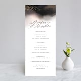 "Enchantment" - Wedding Programs in Smoke by iamtanya - Front