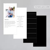 "a grand day" - Wedding Programs in Vanilla by Lea Delaveris - Back of Card Options