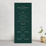 "Picture Perfect" - Wedding Programs in Diamond by Amy Payne - Front