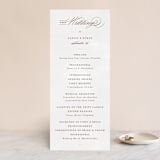 "Sonesta" - Wedding Programs in Mineral by Hooray Creative - Front