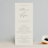"sweet sweet elegance" - Wedding Programs in Dutch Cream by frances mathys - Front