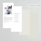 "sweet sweet elegance" - Wedding Programs in Dutch Cream by frances mathys - Back of Card Options