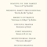 "Flourishing" - Wedding Programs in Bloom by Beth Schneider - Detail