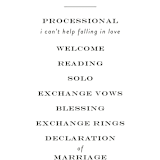 "Rustica" - Wedding Programs in Cantaloupe by Petra Kern - Detail