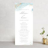 "My tenderness" - Wedding Programs in Topaz by Helen Halik - Front