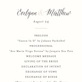 "French Roses" - Wedding Programs in Blush by 2birdstone - Detail