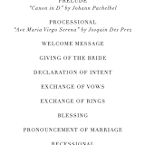 "first dance" - Wedding Programs in Champagne by Kasia Labocki - Detail