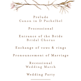 "ring box" - Wedding Programs in Sunset by Phrosné Barwood - Detail