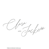 "Bare" - Wedding Programs in Cloud by Kelly Nasuta - Detail