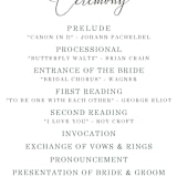 "Green leaf frame" - Wedding Programs in Limestone by Yaling Hou Suzuki - Detail