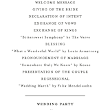"Helena" - Wedding Programs in Quartz by 2birdstone - Detail