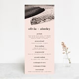 "Vignette" - Wedding Programs in Cosmopolitan by silverscreen studio - Front