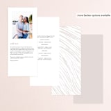 "Torrone" - Wedding Programs in Cedar by chocomocacino - Back of Card Options