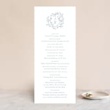 "Love Beyond Measure" - Wedding Programs in Mineral by Oscar and Emma - Karly Depew - Front