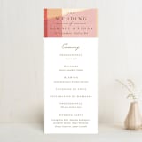 "Edgewater" - Wedding Programs in Sunset by Griffinbell Paper Co. - Front