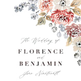 "Wildflower Garden" - Wedding Programs in Meadow by Wildfield Paper Co - Detail