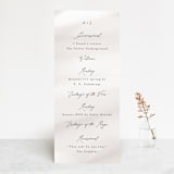 "Overjoyed" - Wedding Programs in Taupe by Ana Sharpe - Front