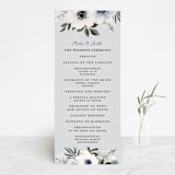 "Nantucket Romance" - Wedding Programs in Marine by Chris Griffith - Front