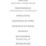 "Fresh Greens" - Wedding Programs in Emerald by Susan Moyal - Detail