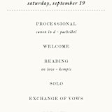 "A Storybook Wedding" - Wedding Programs in Blush by Katy Shen - Detail