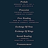 "Moonlit Garden" - Wedding Programs in Twilight by GeekInk Design - Detail