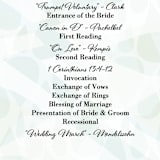 "Drops" - Wedding Programs in Sea by Bethania Lima - Detail