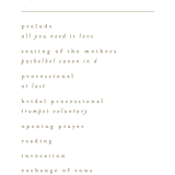 "Uncorked" - Wedding Programs in Golden by Kristie Kern - Detail