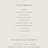 "botanical portrait" - Wedding Programs in Leather by Kate Ahn - Detail