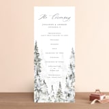 "Grand Escape" - Wedding Programs in Stone by Petra Kern - Front