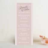 "Marry You" - Wedding Programs in Blush by Design Lotus - Front