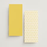 "Pretty Picado" - Wedding Programs in Sunshine by Jessie Steury - Back of Card Options